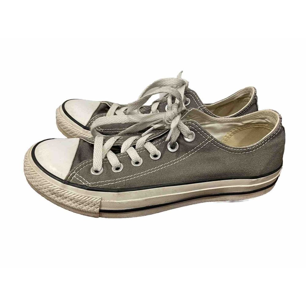 Converse‎ Chuck Taylor All Star Shoes Womens 7 Low Top Gray 5J794